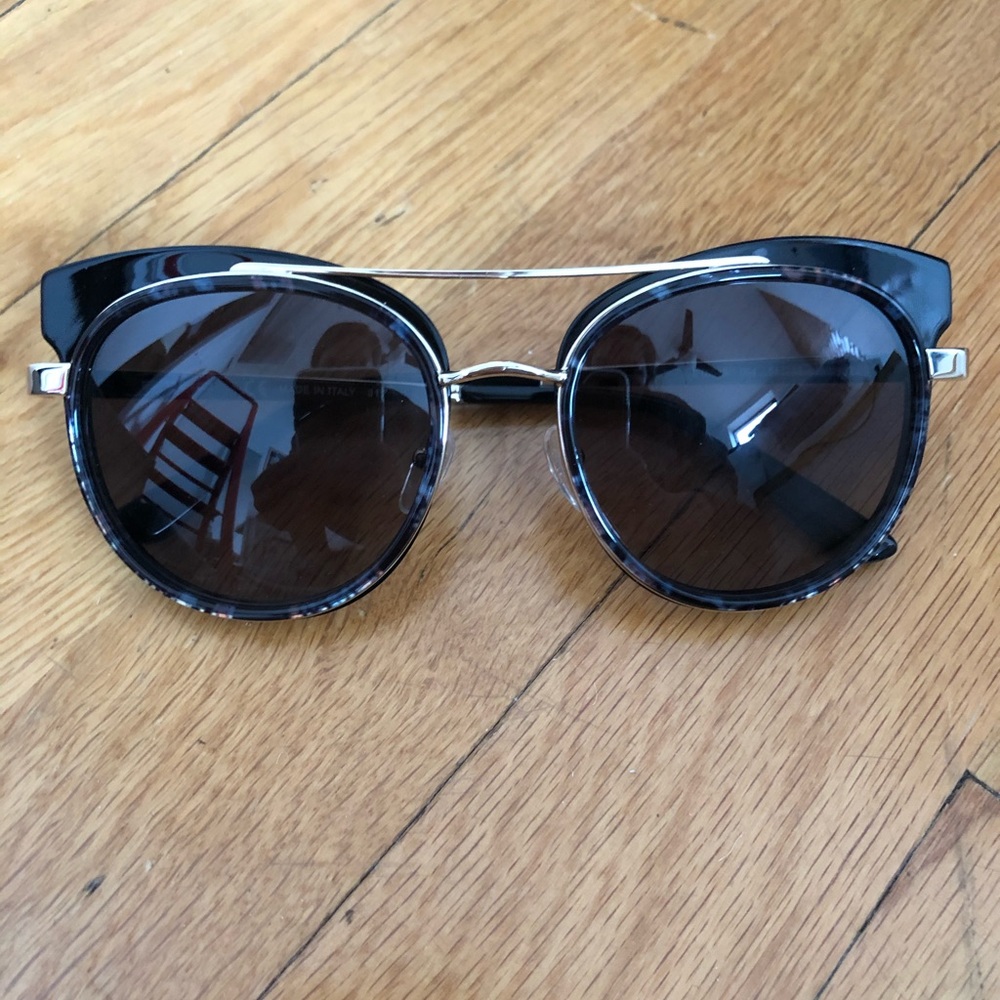 Etro Acetate & Metal Round Sunglasses